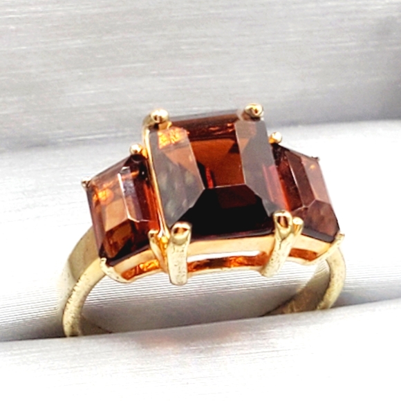 Jewelry - Yellow Gold Smoky Quartz Ring